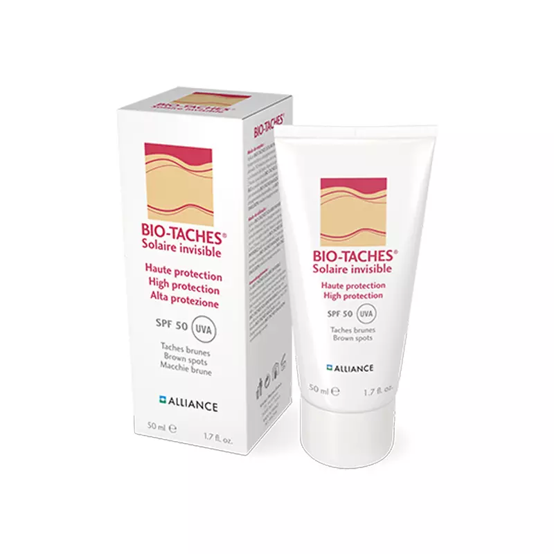 Bio-Taches Solaire invisible haute protection SPF50