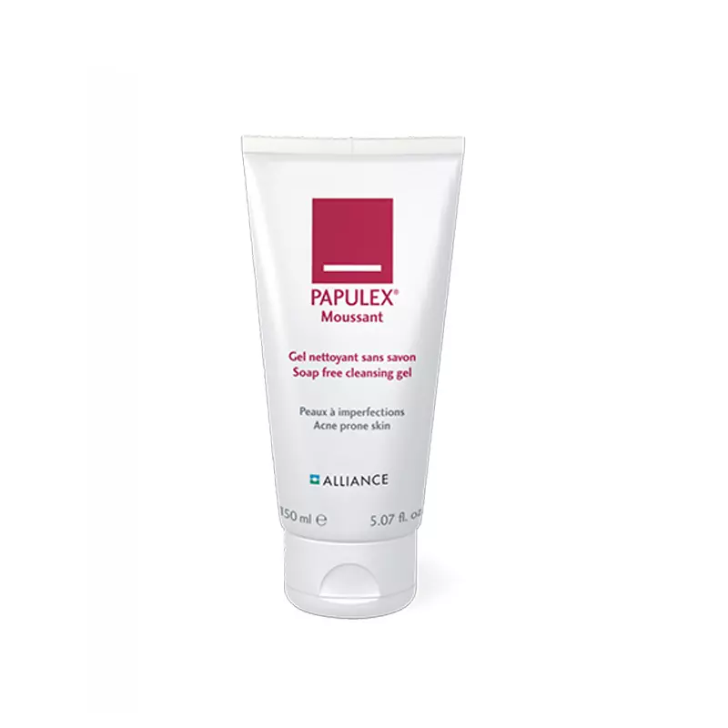 Papulex Moussant Gel nettoyant sans savon