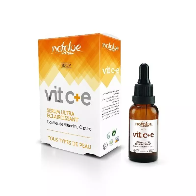NATALOE Sérum ultra éclaircissant Vit C+E 