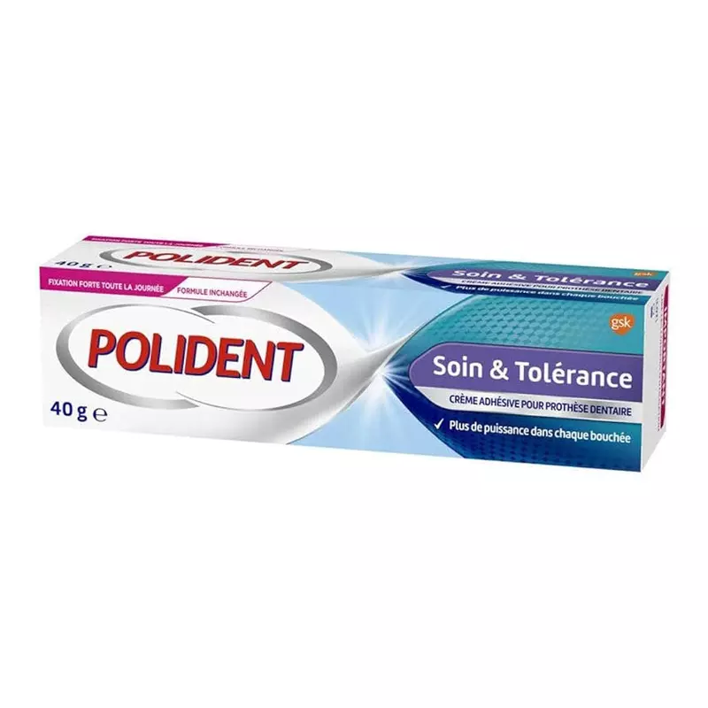 POLIDENT Crème adhésive soin et tolérance 70 g