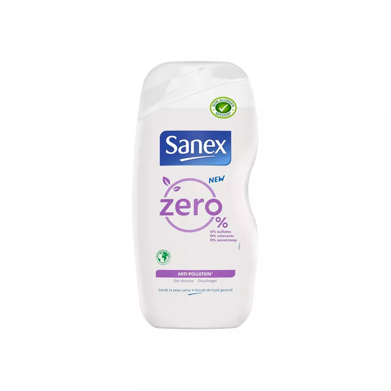 SANEX Gel douche Zero% anti-pollution
