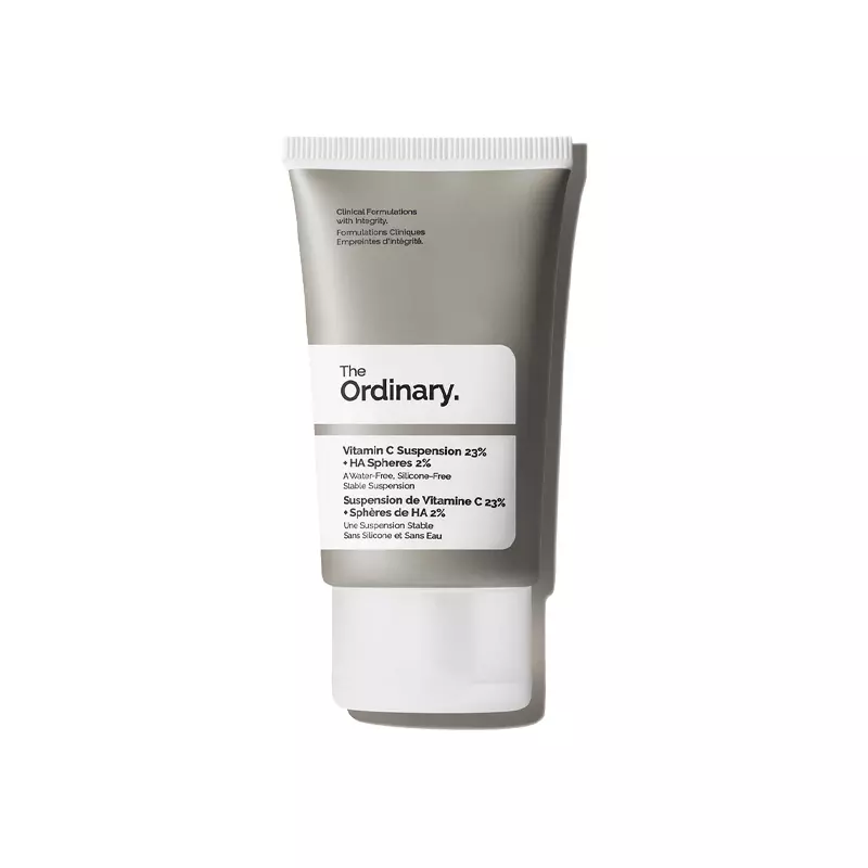 The Ordinary Suspension de Vitamine C 23% + Sphères de HA 2% - Sérum anti-âge 