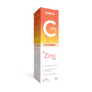 Solyne Zinc + Vit C 500 Mg
