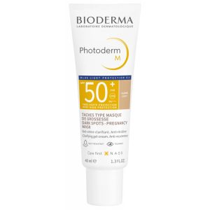 Bioderma Photoderm M Spf50+ Gel-Crème Solaire Anti-Taches Et Mélasma Teinte Claire