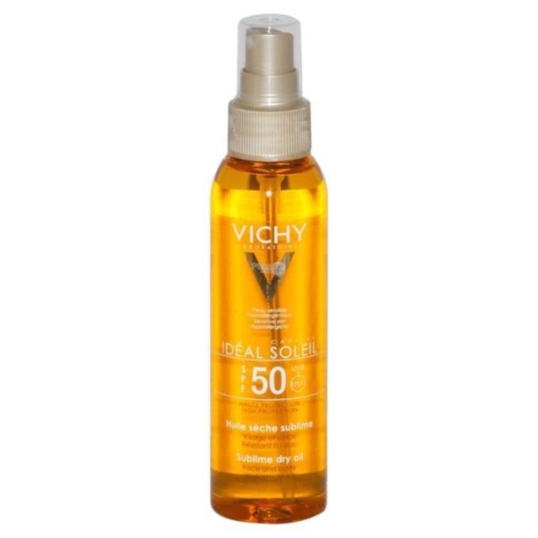 Vichy Idéal Soleil Huile Sèche Spf50 Sublime