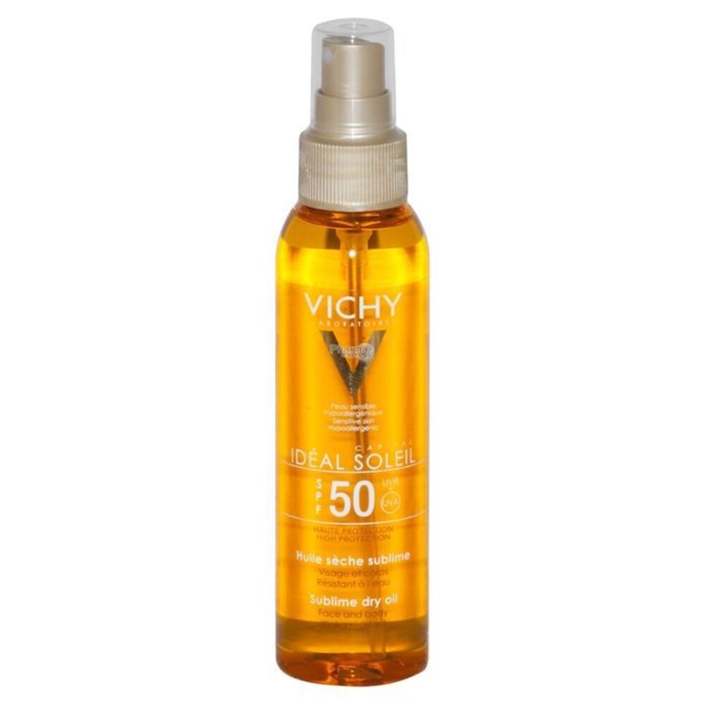 Vichy Idéal Soleil Huile Sèche Spf50 Sublime