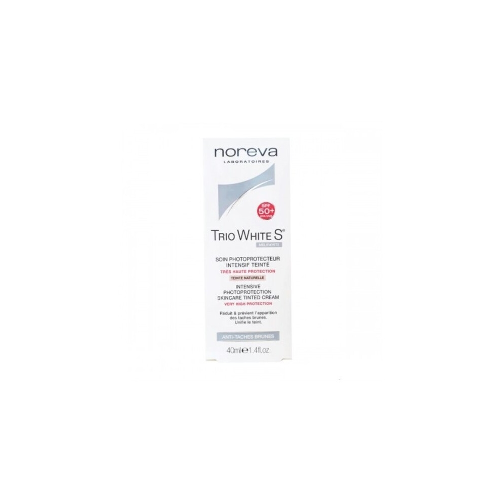 NOREVA TRIO WHITE S BB Crème Soin Photoprotecteur Intensif SPF 50+ Teinté