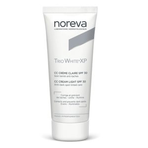 NOREVA TRIO WHITE XP CC Crème Soin Teinté Anti-Taches SPF30 Teinte Claire