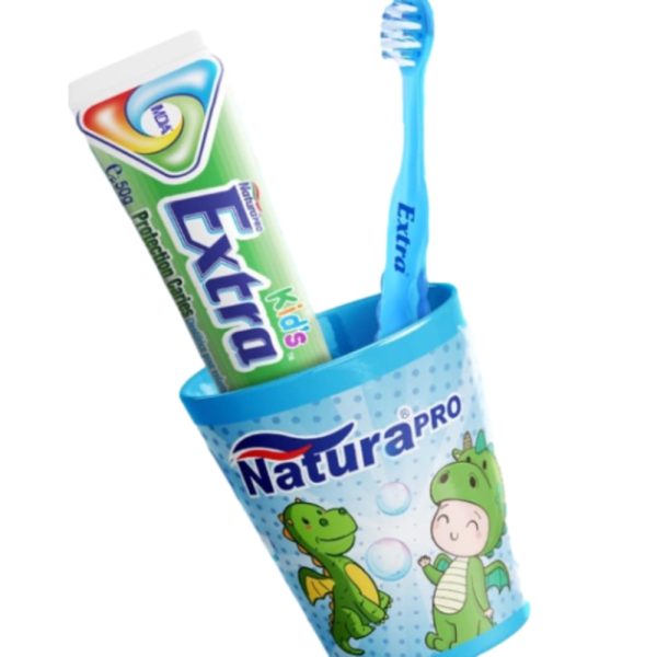 NATURAPRO EXTRA Kid's Kit Brosse A Dent Dentifrice Enfants